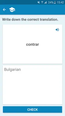 Bulgarian-Romanian Dictionary android App screenshot 3